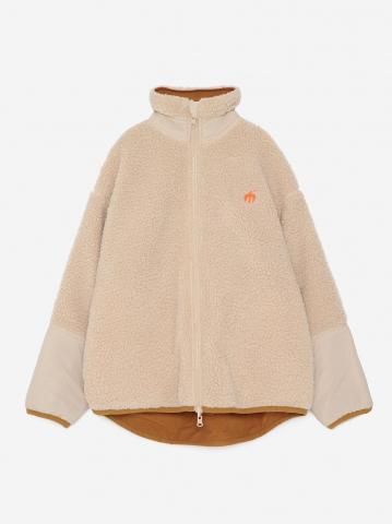 True Artist リバーシブルジャケット　8〜9y TRUE ARTIST Reversible Jacket nº01 - Oatmeal - KINUANDKOTTA