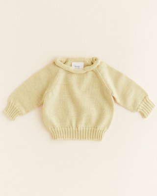 <img class='new_mark_img1' src='https://img.shop-pro.jp/img/new/icons14.gif' style='border:none;display:inline;margin:0px;padding:0px;width:auto;' />Hvid Knitwear SWEATER GEORGETTE  - Light Yellow