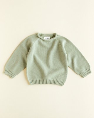 <img class='new_mark_img1' src='https://img.shop-pro.jp/img/new/icons14.gif' style='border:none;display:inline;margin:0px;padding:0px;width:auto;' />Hvid Knitwear SWEATER GEORGETTE  - Mint