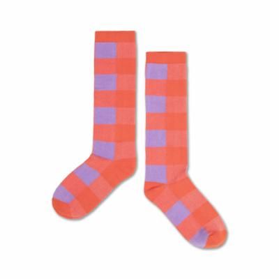 <img class='new_mark_img1' src='https://img.shop-pro.jp/img/new/icons14.gif' style='border:none;display:inline;margin:0px;padding:0px;width:auto;' />SS25 Repose.AMS knee socks - fiesta violet bb check