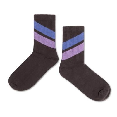 <img class='new_mark_img1' src='https://img.shop-pro.jp/img/new/icons14.gif' style='border:none;display:inline;margin:0px;padding:0px;width:auto;' />SS25 Repose.AMS sporty socks - charcoal grey stripe