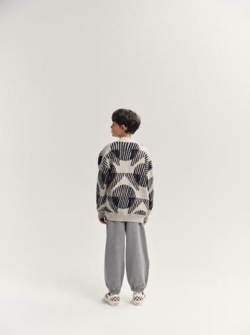 35%off SS25 Main Story Balloon Pant / Grey Melange