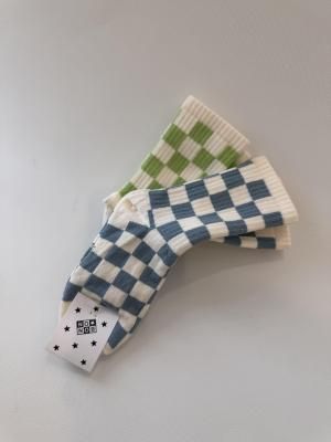 <img class='new_mark_img1' src='https://img.shop-pro.jp/img/new/icons16.gif' style='border:none;display:inline;margin:0px;padding:0px;width:auto;' />30%off SS25 BONTON SOCKS 2 PACK Ledamier - Blue fish