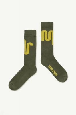 <img class='new_mark_img1' src='https://img.shop-pro.jp/img/new/icons14.gif' style='border:none;display:inline;margin:0px;padding:0px;width:auto;' />AW25 Main Story Sock - Green Olive