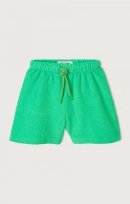 <img class='new_mark_img1' src='https://img.shop-pro.jp/img/new/icons14.gif' style='border:none;display:inline;margin:0px;padding:0px;width:auto;' />American Vintage KID'S SHORTS BOBYPARK | FLASHY GREEN