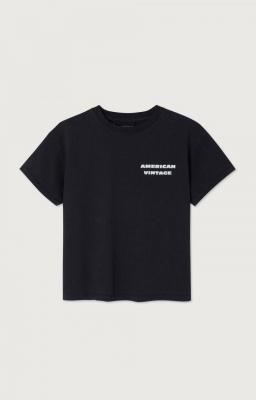<img class='new_mark_img1' src='https://img.shop-pro.jp/img/new/icons14.gif' style='border:none;display:inline;margin:0px;padding:0px;width:auto;' />American Vintage KID'S T-SHIRT FIZVALLEY  |  BLACK