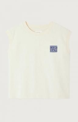 <img class='new_mark_img1' src='https://img.shop-pro.jp/img/new/icons14.gif' style='border:none;display:inline;margin:0px;padding:0px;width:auto;' />American Vintage KID'S TANK TOP YKOBOW | ECRU