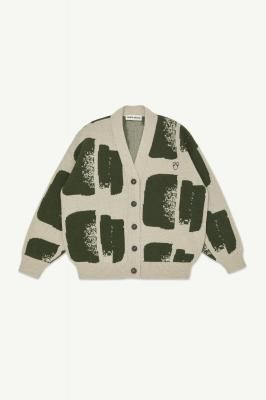 <img class='new_mark_img1' src='https://img.shop-pro.jp/img/new/icons14.gif' style='border:none;display:inline;margin:0px;padding:0px;width:auto;' />AW25 Main Story Cardigan - Oat & Olive