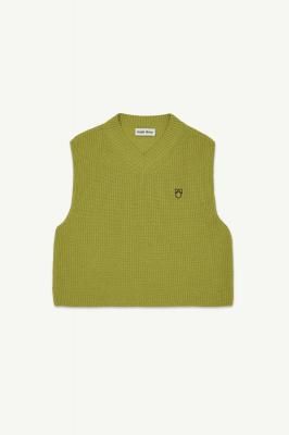 <img class='new_mark_img1' src='https://img.shop-pro.jp/img/new/icons14.gif' style='border:none;display:inline;margin:0px;padding:0px;width:auto;' />AW25 Main Story Knitted Vest - Kiwi
