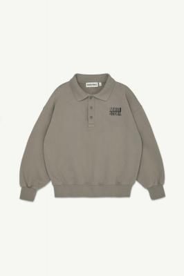 <img class='new_mark_img1' src='https://img.shop-pro.jp/img/new/icons14.gif' style='border:none;display:inline;margin:0px;padding:0px;width:auto;' />AW25 Main Story Polo Sweatshirt - Driftwood