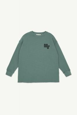 <img class='new_mark_img1' src='https://img.shop-pro.jp/img/new/icons14.gif' style='border:none;display:inline;margin:0px;padding:0px;width:auto;' />AW25 Main Story Waffle Tee - Atlantic