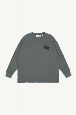 <img class='new_mark_img1' src='https://img.shop-pro.jp/img/new/icons14.gif' style='border:none;display:inline;margin:0px;padding:0px;width:auto;' />AW25 Main Story Waffle Tee - Pewter