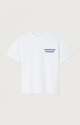 <img class='new_mark_img1' src='https://img.shop-pro.jp/img/new/icons14.gif' style='border:none;display:inline;margin:0px;padding:0px;width:auto;' />American Vintage KID'S T-SHIRT FIZVALLEY  |  WHITE