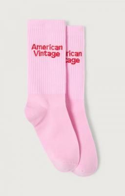 <img class='new_mark_img1' src='https://img.shop-pro.jp/img/new/icons14.gif' style='border:none;display:inline;margin:0px;padding:0px;width:auto;' />American Vintage KID'S SOCKS CLYPSUN  |  LILAC