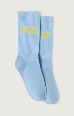 <img class='new_mark_img1' src='https://img.shop-pro.jp/img/new/icons14.gif' style='border:none;display:inline;margin:0px;padding:0px;width:auto;' />American Vintage KID'S SOCKS CLYPSUN  |  SKY BLUE