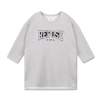 <img class='new_mark_img1' src='https://img.shop-pro.jp/img/new/icons14.gif' style='border:none;display:inline;margin:0px;padding:0px;width:auto;' />AW25 Repose.AMS cozy sweat dress - grey melange