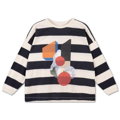 <img class='new_mark_img1' src='https://img.shop-pro.jp/img/new/icons14.gif' style='border:none;display:inline;margin:0px;padding:0px;width:auto;' />AW25 Repose.AMS  wide cut long sleeve - graphite night block stripe