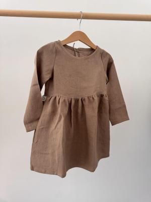 <img class='new_mark_img1' src='https://img.shop-pro.jp/img/new/icons14.gif' style='border:none;display:inline;margin:0px;padding:0px;width:auto;' />Timeless Linen Malawa Dress - Earth