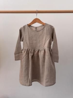 <img class='new_mark_img1' src='https://img.shop-pro.jp/img/new/icons14.gif' style='border:none;display:inline;margin:0px;padding:0px;width:auto;' />Timeless Linen Malawa Dress - Natural