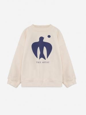 <img class='new_mark_img1' src='https://img.shop-pro.jp/img/new/icons14.gif' style='border:none;display:inline;margin:0px;padding:0px;width:auto;' />TRUE ARTIST Sweatshirt nº07 - Ivory White