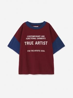 <img class='new_mark_img1' src='https://img.shop-pro.jp/img/new/icons14.gif' style='border:none;display:inline;margin:0px;padding:0px;width:auto;' />TRUE ARTIST T-shirt nº18 - Burgundy Red