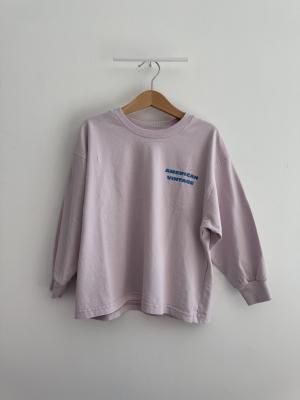 <img class='new_mark_img1' src='https://img.shop-pro.jp/img/new/icons14.gif' style='border:none;display:inline;margin:0px;padding:0px;width:auto;' />American Vintage KID'S LONG SLEEVE T-SHIRT FIZVALLEY  | VINTAGE WALNUT