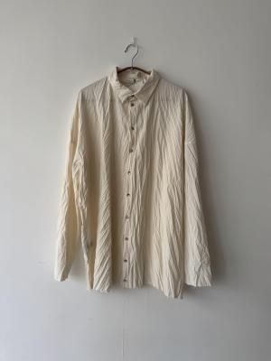 <img class='new_mark_img1' src='https://img.shop-pro.jp/img/new/icons14.gif' style='border:none;display:inline;margin:0px;padding:0px;width:auto;' />AW25 ALBUM DI FAMIGLIA - UNISEX COLLAR SHIRT LWR Shirt (NATURAL)
