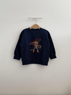 <img class='new_mark_img1' src='https://img.shop-pro.jp/img/new/icons14.gif' style='border:none;display:inline;margin:0px;padding:0px;width:auto;' />AW25 BONTON SWEAT Lame Lasso - Bleu Brut