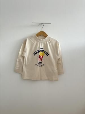 <img class='new_mark_img1' src='https://img.shop-pro.jp/img/new/icons14.gif' style='border:none;display:inline;margin:0px;padding:0px;width:auto;' />AW25 BONTON T-SHIRT Laurel Mercredi - Mouton