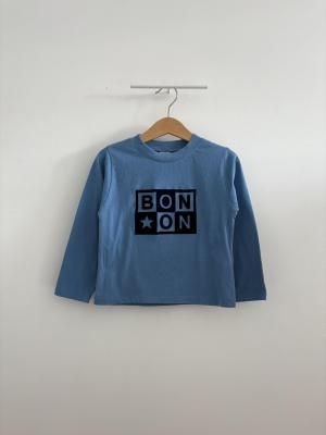 <img class='new_mark_img1' src='https://img.shop-pro.jp/img/new/icons14.gif' style='border:none;display:inline;margin:0px;padding:0px;width:auto;' />AW25 BONTON T-SHIRT Taxo Logo - Blue Nordic