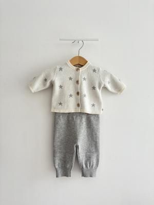 <img class='new_mark_img1' src='https://img.shop-pro.jp/img/new/icons14.gif' style='border:none;display:inline;margin:0px;padding:0px;width:auto;' />AW25 BONTON ENSEMBLE Loup - Gris Chine