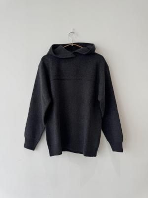 <img class='new_mark_img1' src='https://img.shop-pro.jp/img/new/icons14.gif' style='border:none;display:inline;margin:0px;padding:0px;width:auto;' />AW25 Aiayu Vargas hoodie cashmere - Antracite

