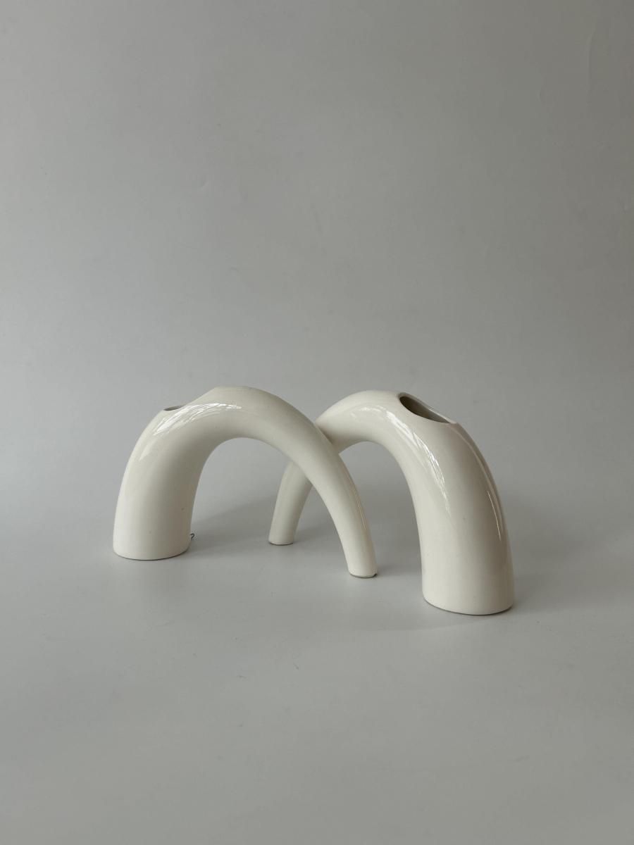 <img class='new_mark_img1' src='https://img.shop-pro.jp/img/new/icons14.gif' style='border:none;display:inline;margin:0px;padding:0px;width:auto;' />1980s old ceramic vase 2set