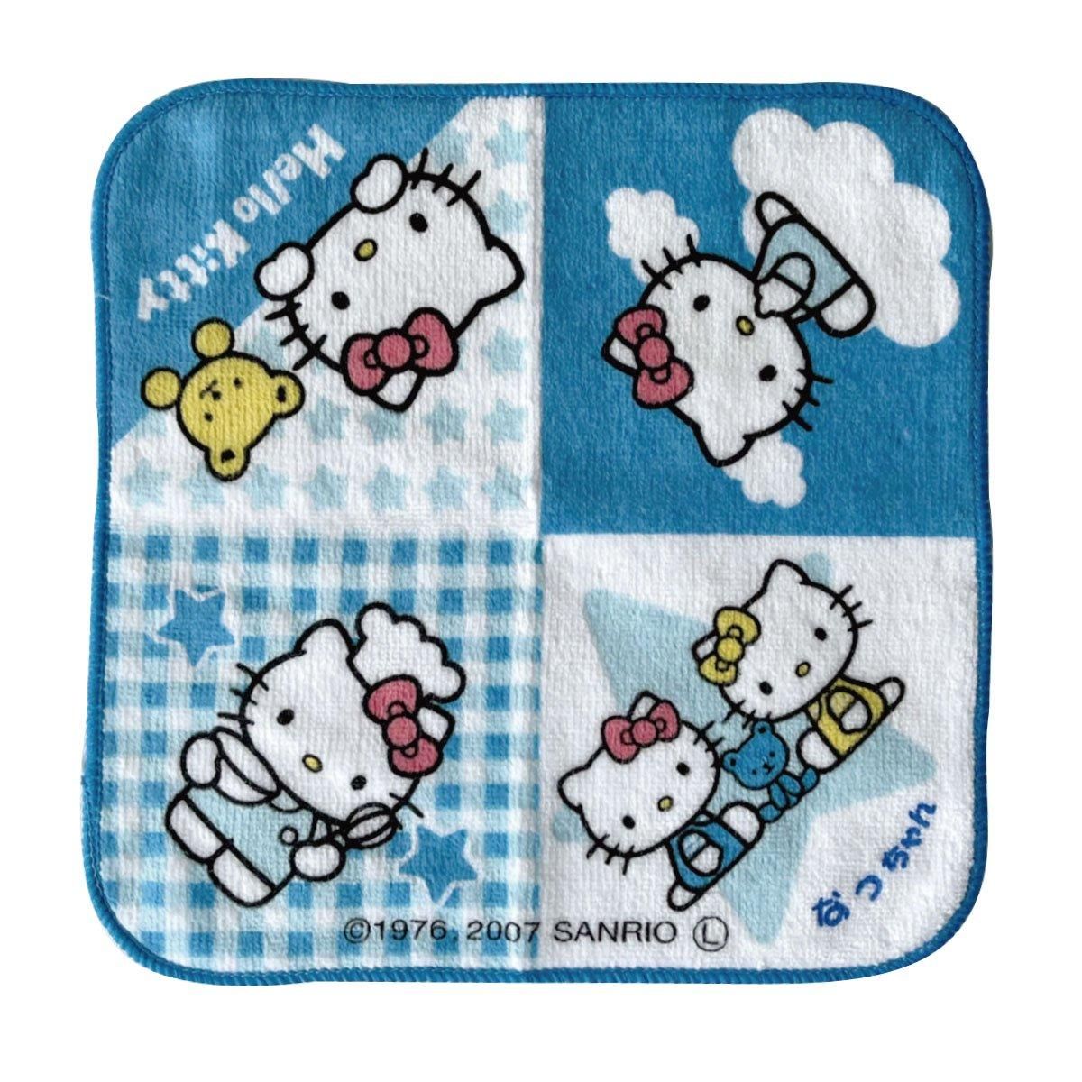 ハローキティ　HELLO KITTY ハンカチ　タオル ハローキティ ネームハンカチ（ピンク/や・ら・わ行）綿100％