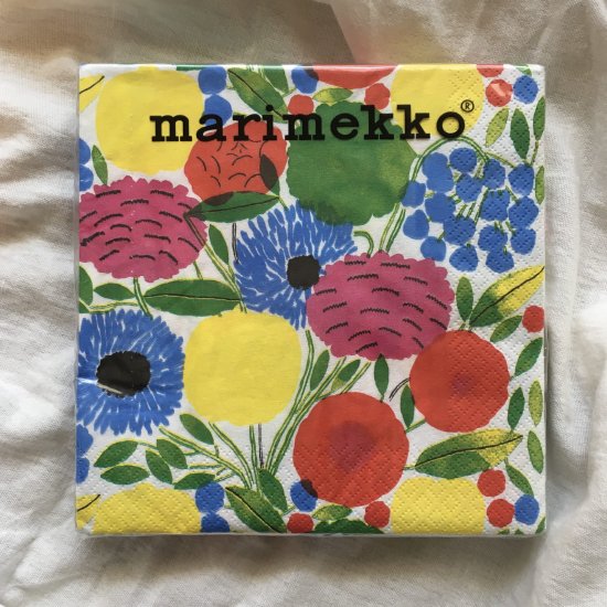 marimekko Sitruunapuu（シトルーナプー） ペーパーナプキン 33×33