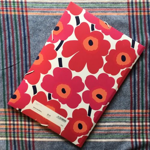 marimekko UNIKKO (ウニッコ) ゴムバンド付きペーパーファイル - 北欧