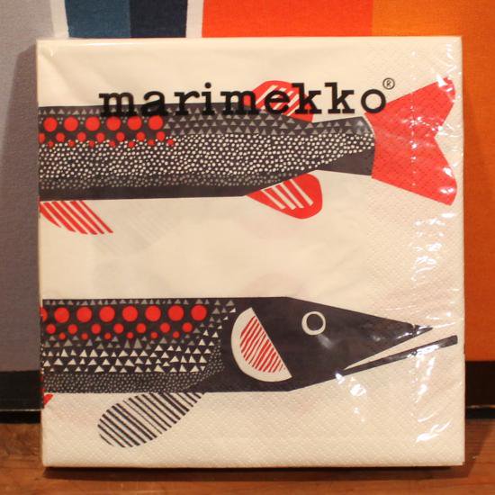 marimekko ペーパーナプキン HAUKI（ハウキ） - 北欧雑貨店 MUSHROOM