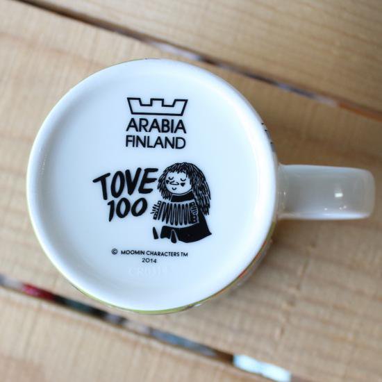 ARABIA TOVE100 MOOMIN ムーミンマグ メガネあり - 北欧雑貨店 MUSHROOM APARTMENT