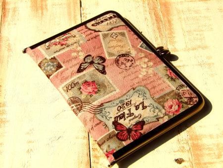 値下げ　新品未使用　文庫屋大関♡ハートや星　カラフル模様のがま口 横開き】がま口カードケース＆ノートケースの型紙＆レシピ【17.7cm(足