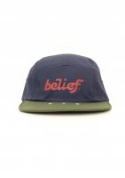 BELIEF NYC -LEAGUE 5PANEL CAP(NAVY)<img class='new_mark_img2' src='https://img.shop-pro.jp/img/new/icons5.gif' style='border:none;display:inline;margin:0px;padding:0px;width:auto;' />