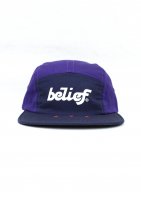 BELIEF NYC -LEAGUE 5PANEL CAP(PURPLE)<img class='new_mark_img2' src='https://img.shop-pro.jp/img/new/icons5.gif' style='border:none;display:inline;margin:0px;padding:0px;width:auto;' />
