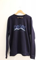 BELIEF NYC -PEAK CREW NECK SWEAT(NAVY)<img class='new_mark_img2' src='https://img.shop-pro.jp/img/new/icons5.gif' style='border:none;display:inline;margin:0px;padding:0px;width:auto;' />