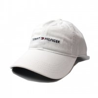 TOMMY HILFIGER-6PANEL CAP(WHITE)<img class='new_mark_img2' src='https://img.shop-pro.jp/img/new/icons5.gif' style='border:none;display:inline;margin:0px;padding:0px;width:auto;' />