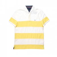 TOMMY HILFIGER-POLO SHIRT(WHITEYELLOW)<img class='new_mark_img2' src='https://img.shop-pro.jp/img/new/icons5.gif' style='border:none;display:inline;margin:0px;padding:0px;width:auto;' />