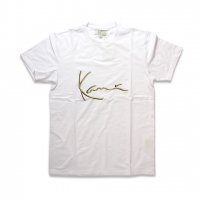 KARL KANI-GOLD3D EMBRIDERY  S/S T-SHIRT(WHITE)<img class='new_mark_img2' src='https://img.shop-pro.jp/img/new/icons20.gif' style='border:none;display:inline;margin:0px;padding:0px;width:auto;' />