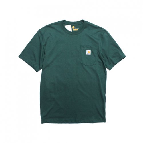 Carhartt-POCKET S/S T-SHIRT(HUNTER GREEN)<img class='new_mark_img2' src='https://img.shop-pro.jp/img/new/icons5.gif' style='border:none;display:inline;margin:0px;padding:0px;width:auto;' />