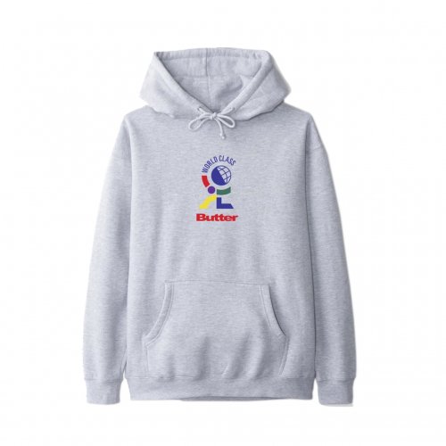 BUTTER GOODS-WORLD CLASS HOODIE(GRAY)<img class='new_mark_img2' src='https://img.shop-pro.jp/img/new/icons5.gif' style='border:none;display:inline;margin:0px;padding:0px;width:auto;' />