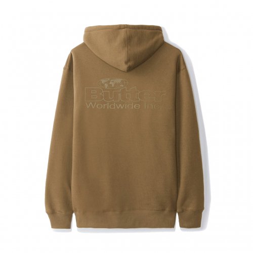 The Incorporated varsity hoodie brown