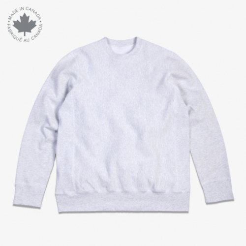 HOUSE OF BLANKS-CREW NECK SWEAT(HEATHER ASH)<20%OFF><img class='new_mark_img2' src='https://img.shop-pro.jp/img/new/icons20.gif' style='border:none;display:inline;margin:0px;padding:0px;width:auto;' />