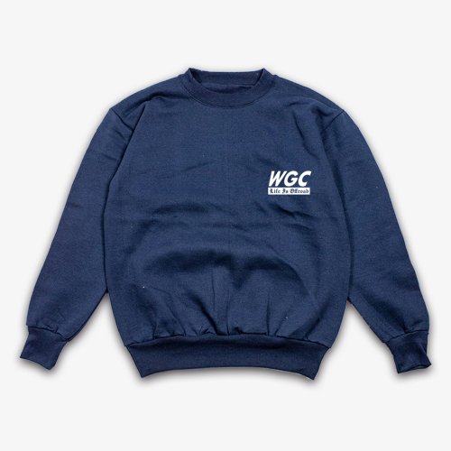 LOCKER ROOM×THE WISE GUYS CLUB-CREW NECK SWEAT(NAVY)<img class='new_mark_img2' src='https://img.shop-pro.jp/img/new/icons5.gif' style='border:none;display:inline;margin:0px;padding:0px;width:auto;' />